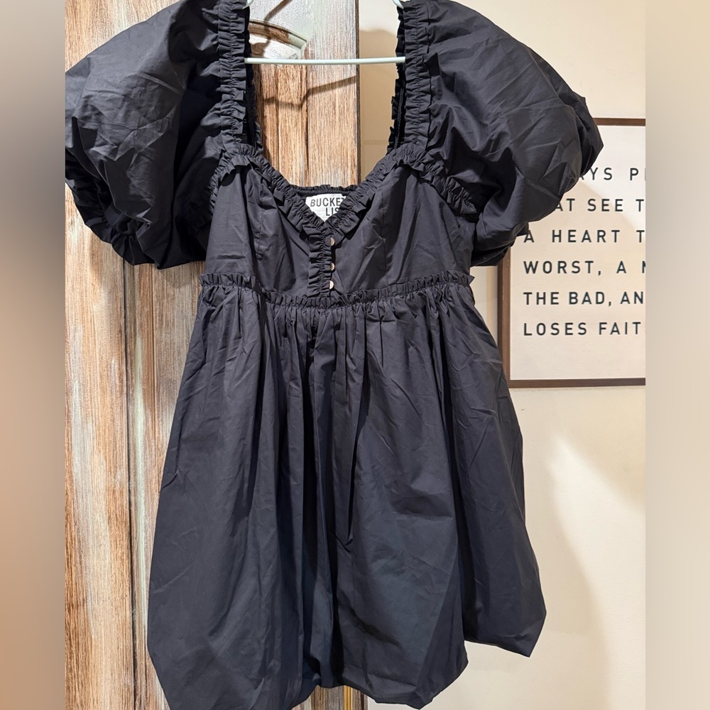 BUCKETLIST Black Dress